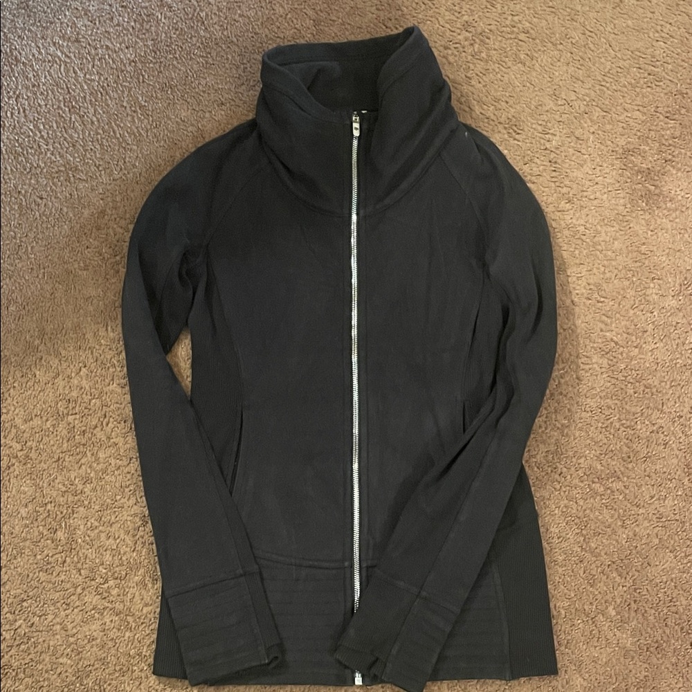 lululemon athletica Black Zip-Up Hoodie